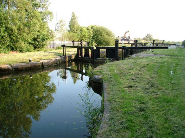 Aspull part Flight of 13 Locks and Bridges Lock03